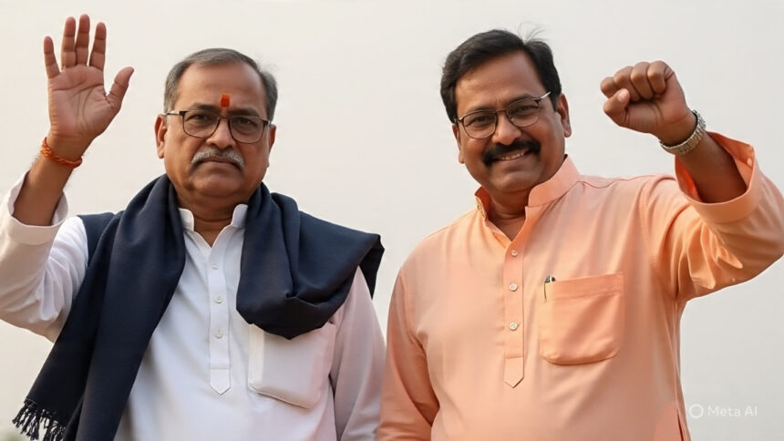 Language Dispute protest in Maharashtra highlighting regional identity issues