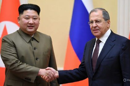 North Korean leader Kim Jong Un and Russian Foreign Minister Sergei Lavrov express solidarity over Russia's actions in Ukraine