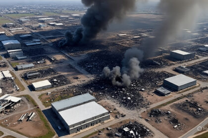 Satellite image of Iranian nuclear facility hit in U.S. strike – Enriched Uranium After U.S. Strikes